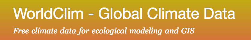 WorldClim datasets